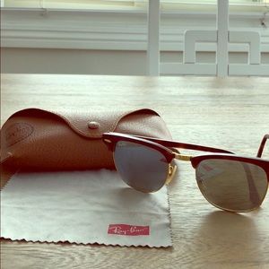 Ray-ban Club Masters Mirrored sunglasses